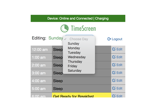 TimeScreen